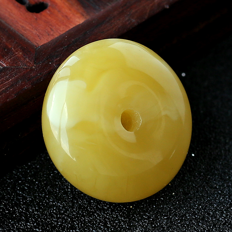  波罗的海天然蜜蜡吊坠-红掌柜