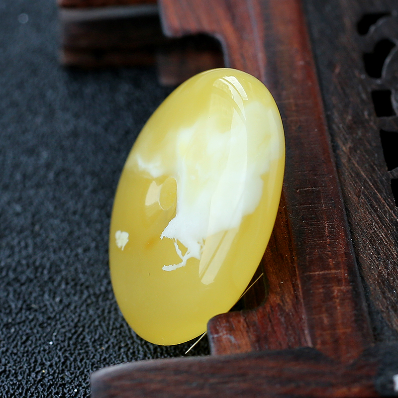 天然蜜蜡吊坠-红掌柜