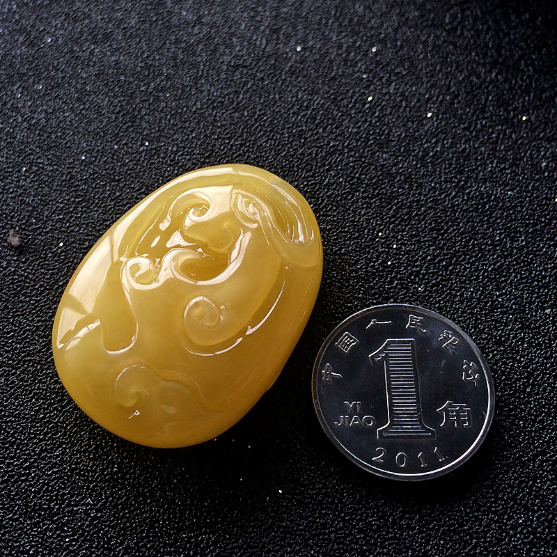 蜜蜡吊坠 - 红掌柜珠宝