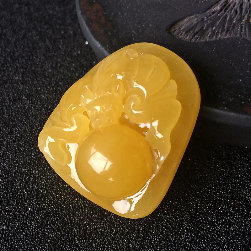 蝙蝠吊坠 - 红掌柜珠宝