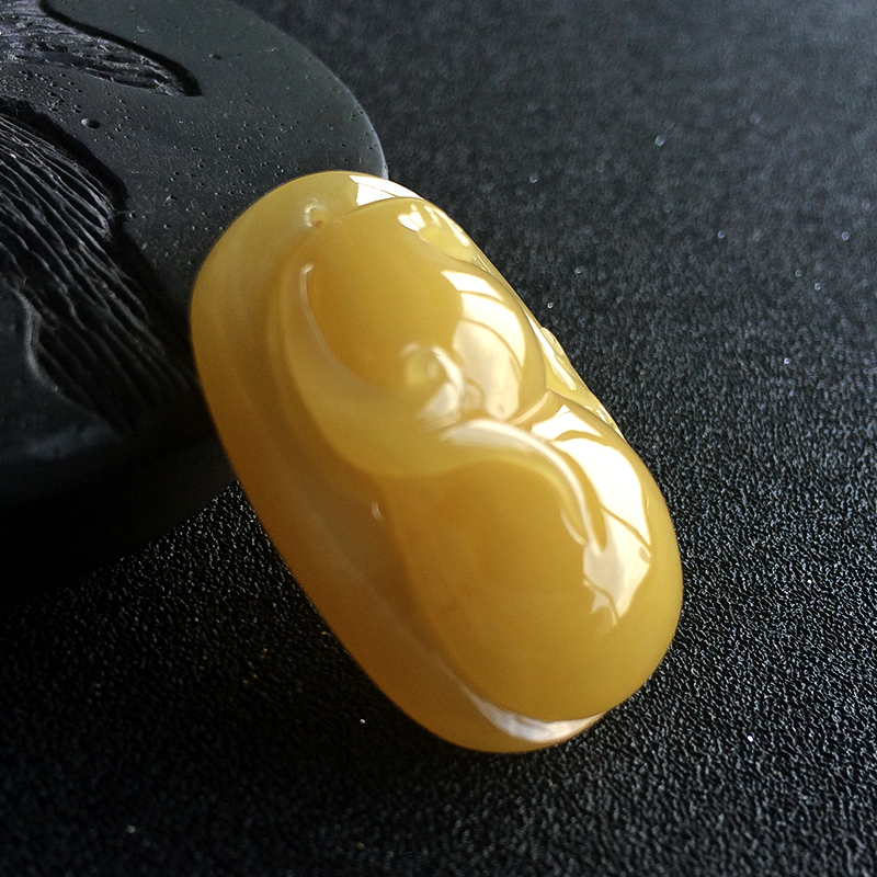 波罗的海蜜蜡葫芦吊坠 - 红掌柜珠宝