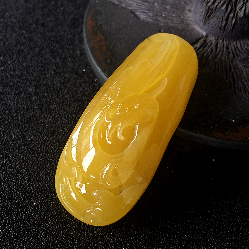 蜜蜡吊坠 - 红掌柜珠宝