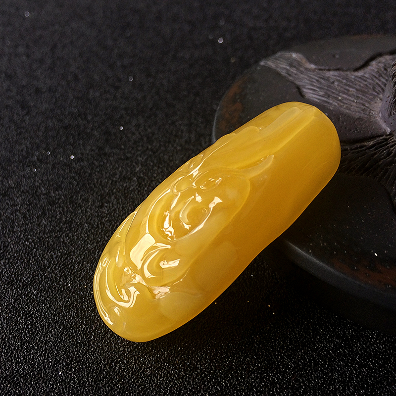 蜜蜡凤凰吊坠 - 红掌柜珠宝