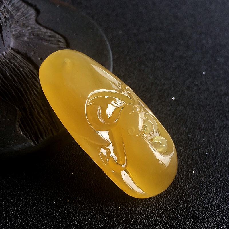 蜜蜡吊坠 - 红掌柜珠宝