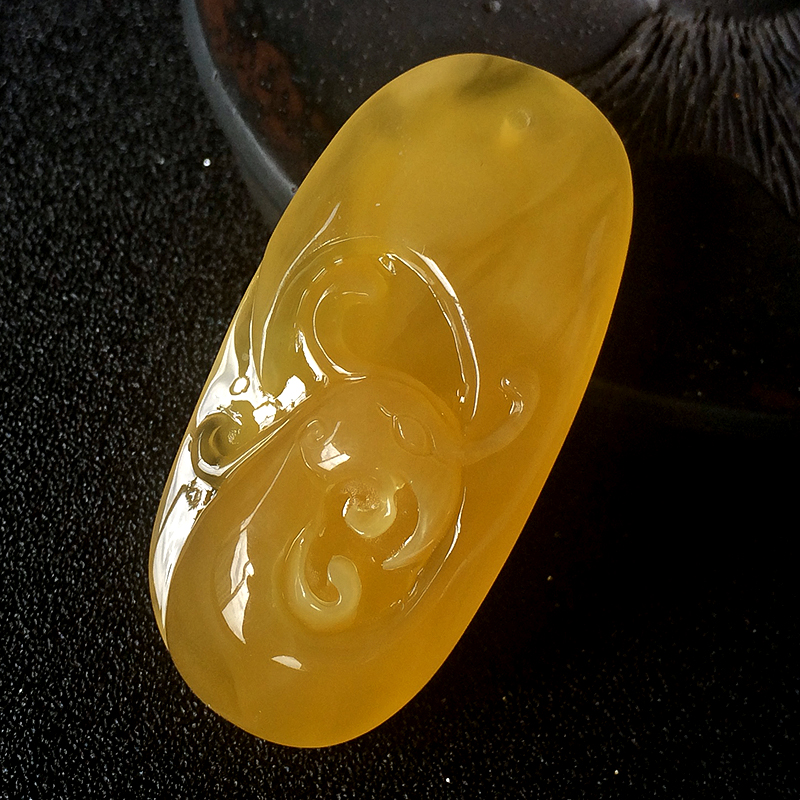 波罗的海蜜蜡凤凰 - 红掌柜珠宝