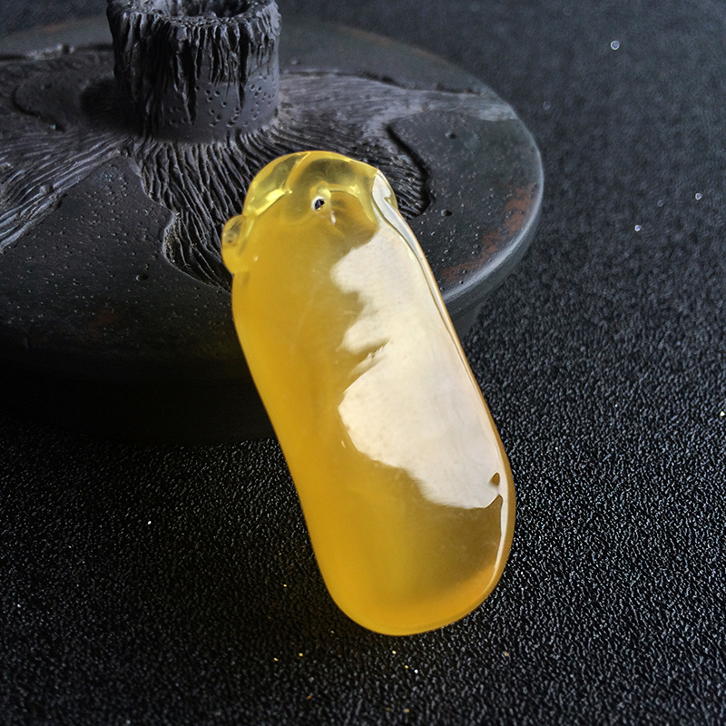 蜜蜡福瓜-红掌柜珠宝