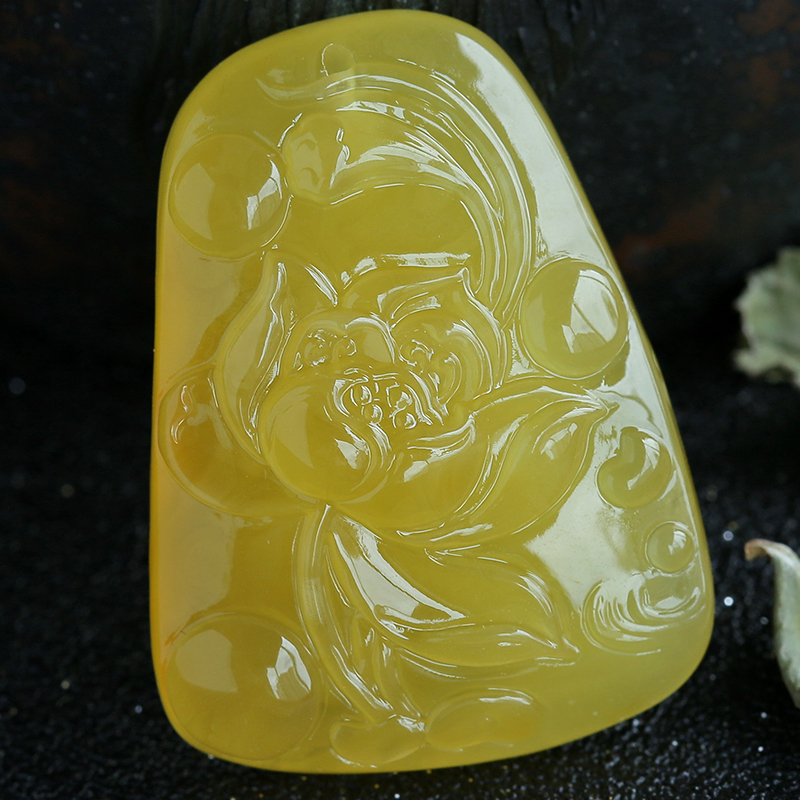 波罗的海蜜蜡一品清廉吊坠-红掌柜