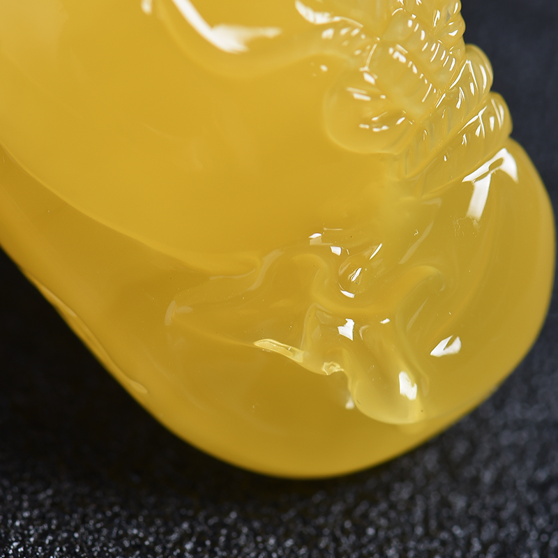 天然蜜蜡吊坠-红掌柜