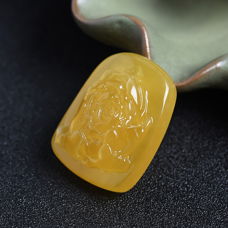 花开富贵吊坠-红掌柜