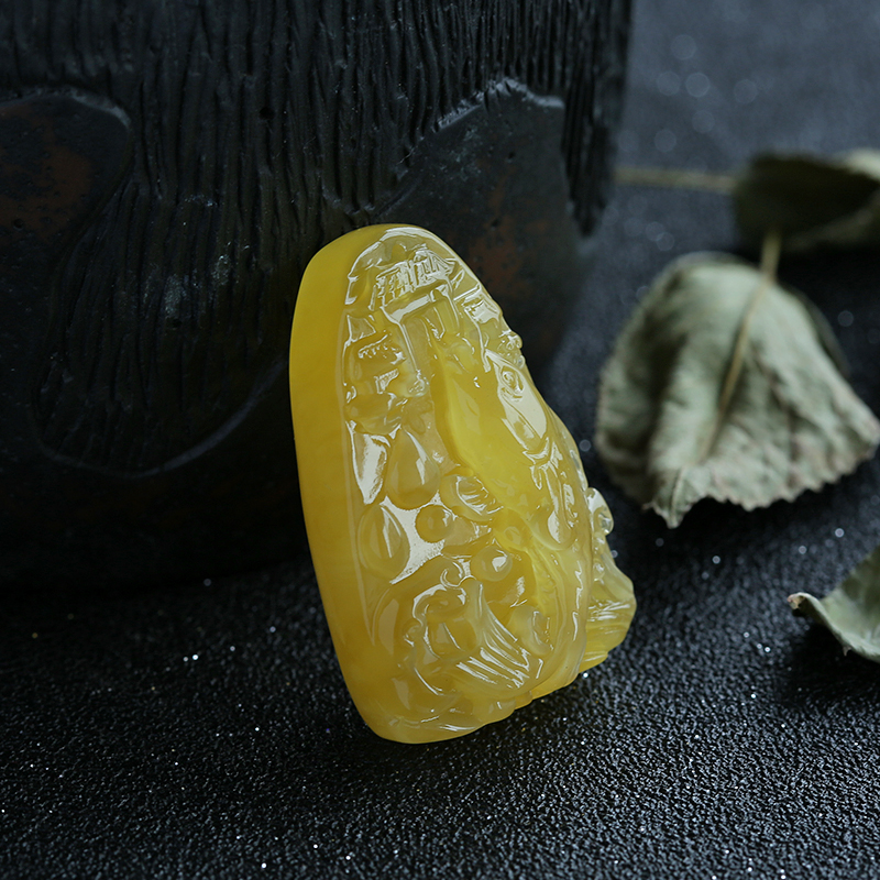 鱼跃龙门吊坠-红掌柜