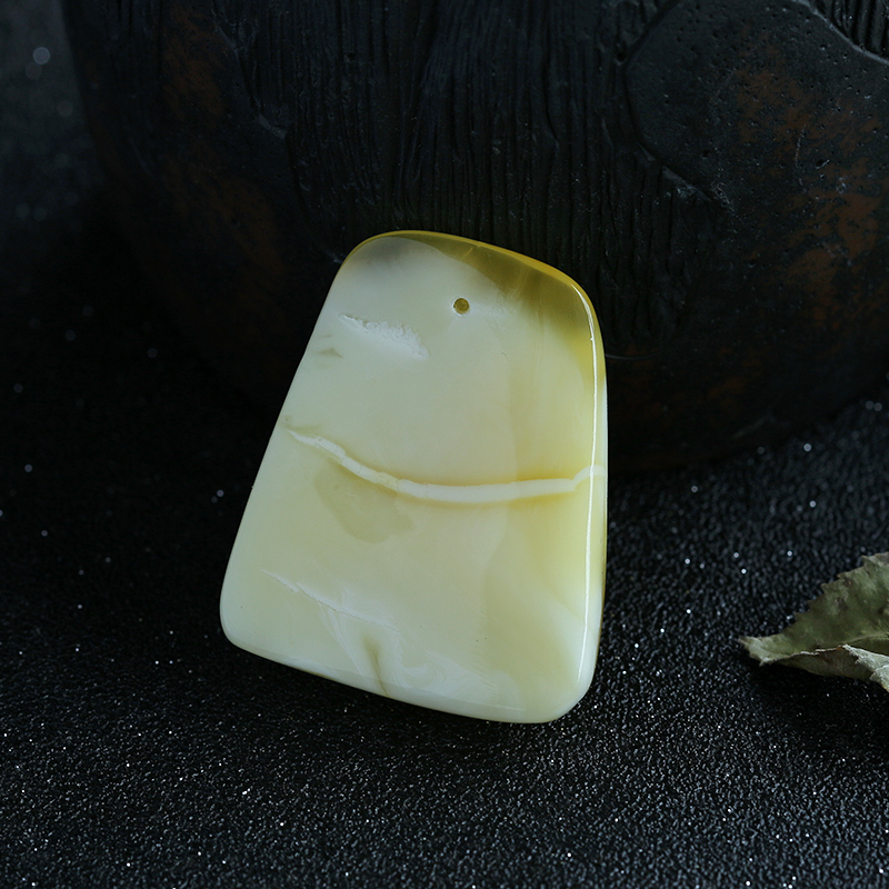 蜜蜡吊坠-红掌柜