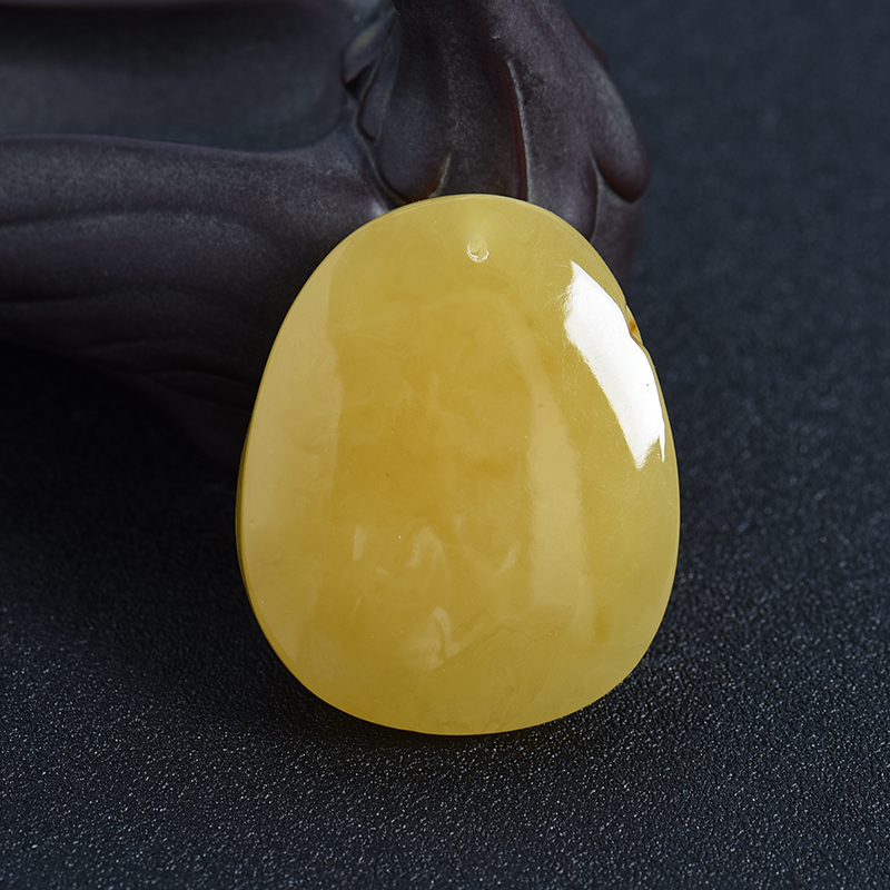 波罗的海天然蜜蜡吊坠-红掌柜