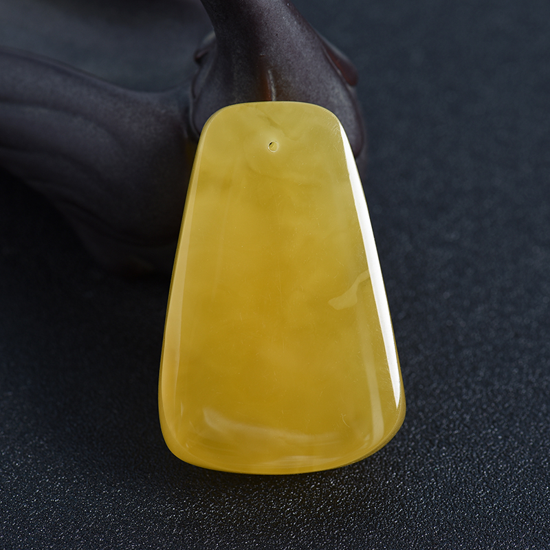 波罗的海天然蜜蜡吊坠-红掌柜