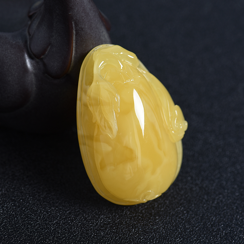 蜜蜡福瓜吊坠 - 红掌柜