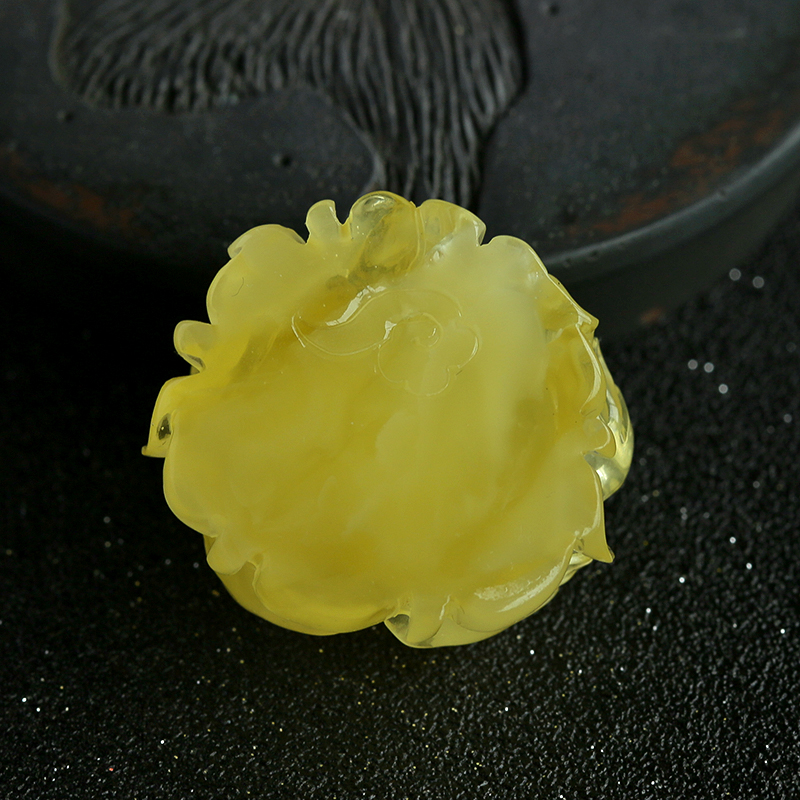 柠檬黄蜜蜡-红掌柜