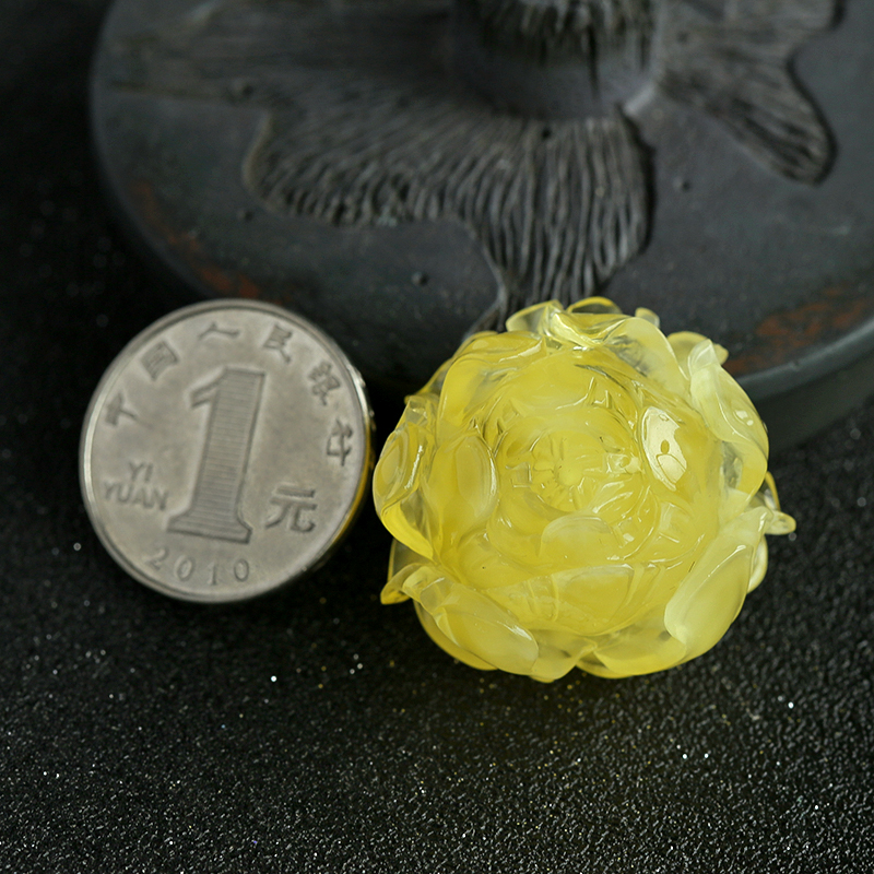 牡丹花吊坠-红掌柜