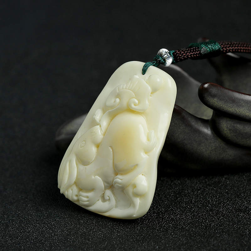 白蜜吊坠-红掌柜珠宝