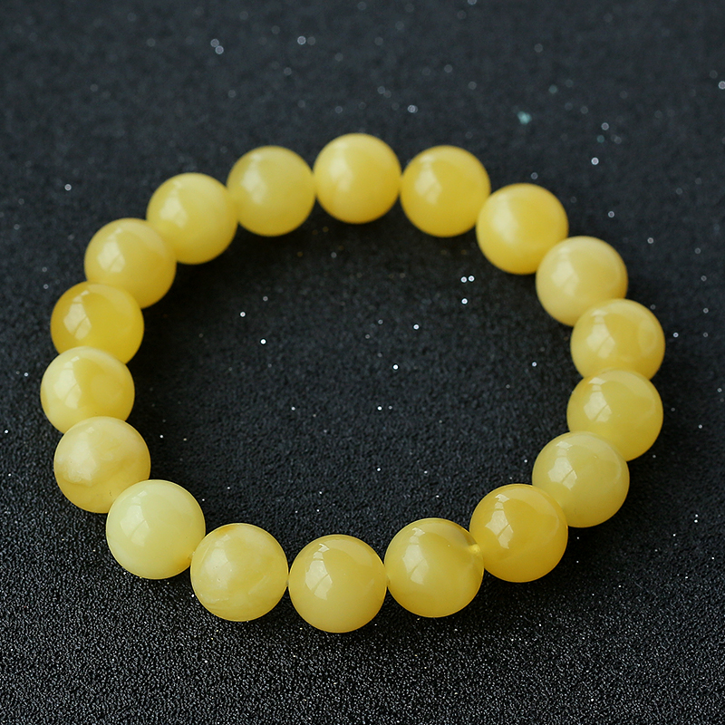 蜜蜡单圈手串 - 红掌柜珠宝