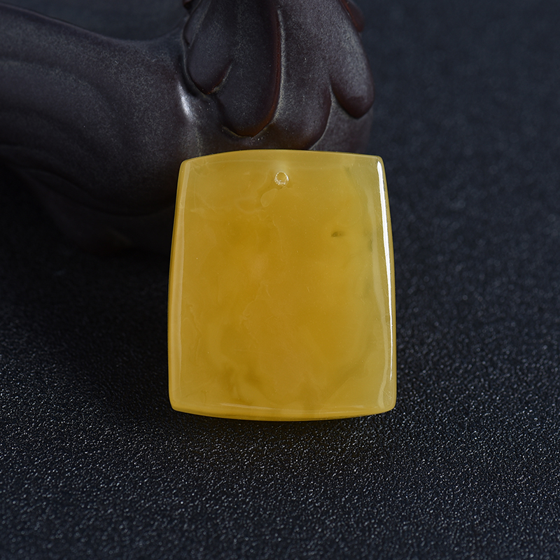 波罗的海天然蜜蜡吊坠-红掌柜