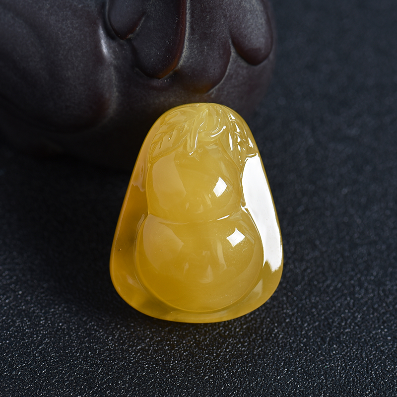 蜜蜡葫芦吊坠 - 红掌柜