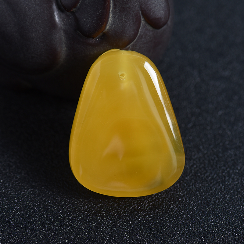 天然蜜蜡挂坠 - 红掌柜