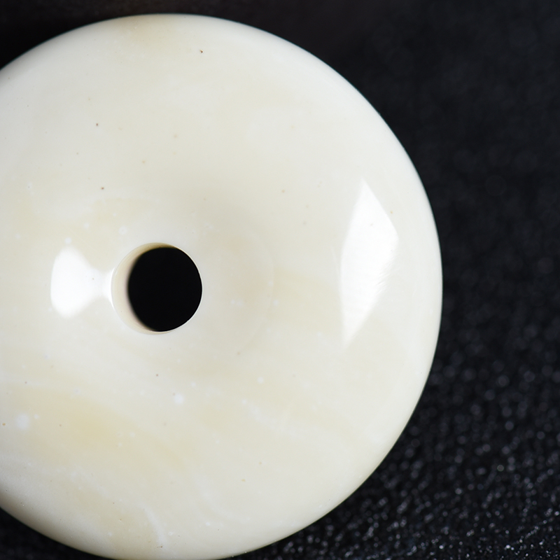 波罗的海天然白蜜蜜蜡吊坠-红掌柜