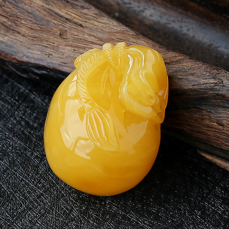 蜜蜡钱袋- 红掌柜珠宝