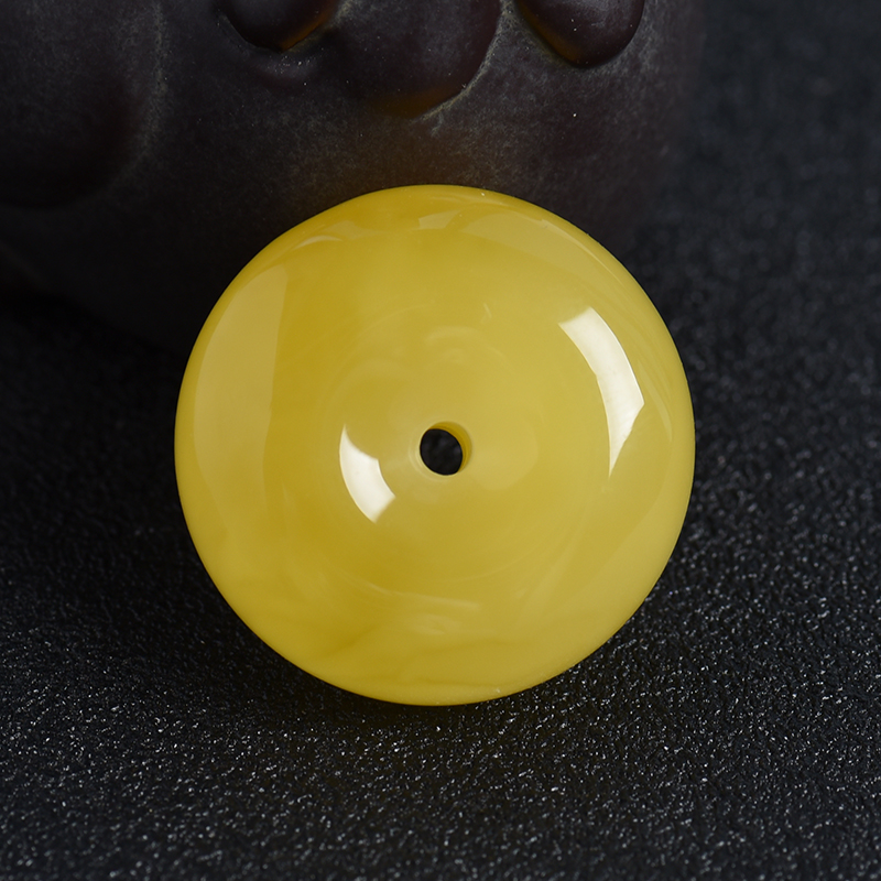 蜜蜡吊坠-红掌柜