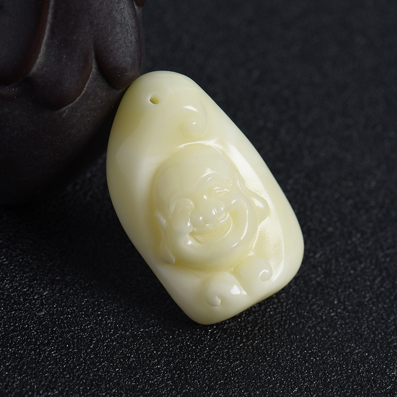 波罗的海蜜蜡吊坠-红掌柜