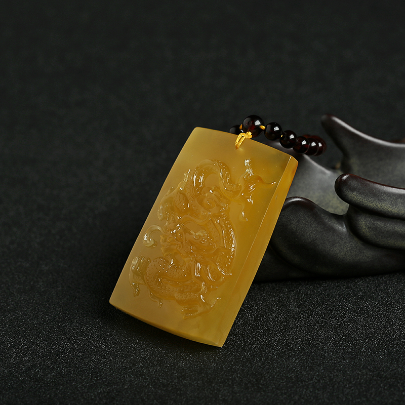 鸡油黄蜜蜡-红掌柜