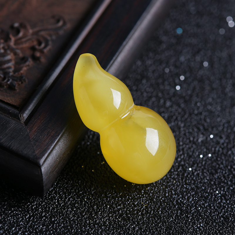 蜜蜡吊坠-红掌柜珠宝