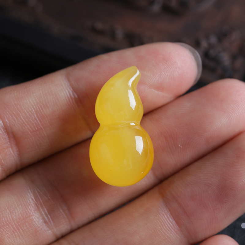 蜜蜡挂坠-红掌柜珠宝