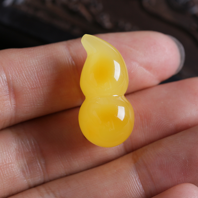 蜜蜡挂坠-红掌柜珠宝