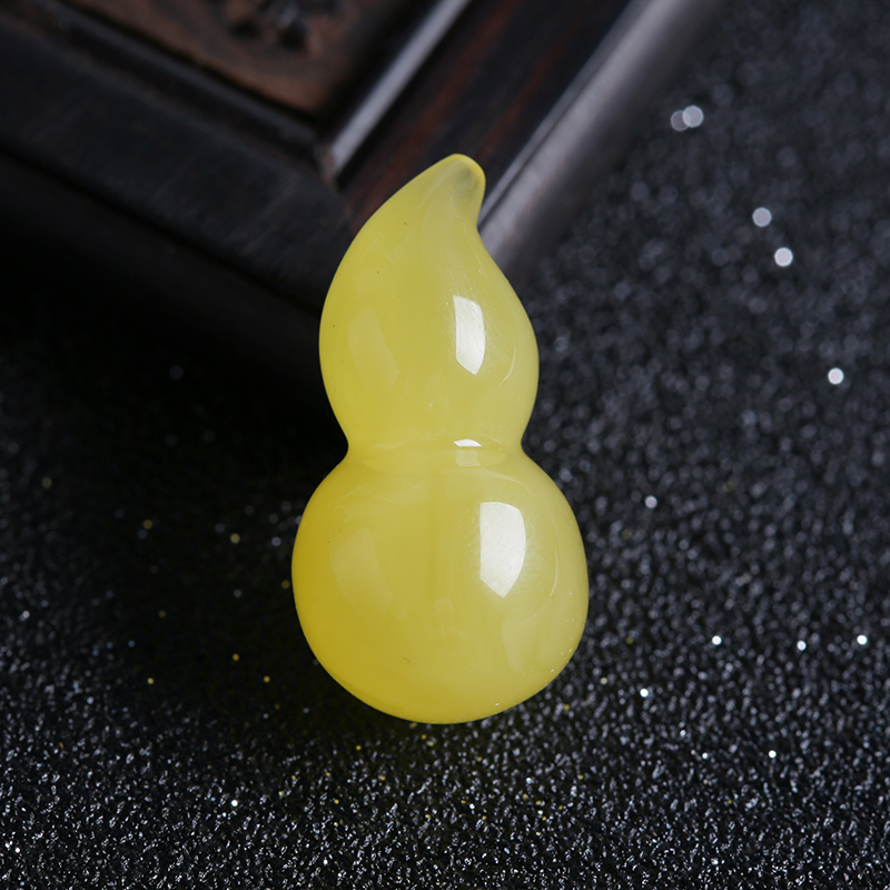 蜜蜡葫芦吊坠-红掌柜珠宝