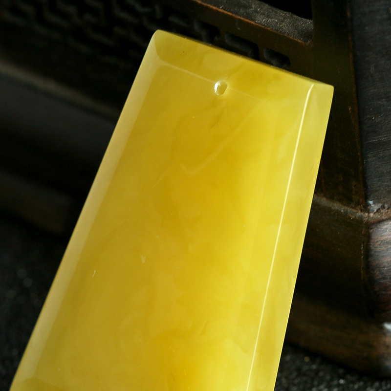 天然蜜蜡吊坠-红掌柜