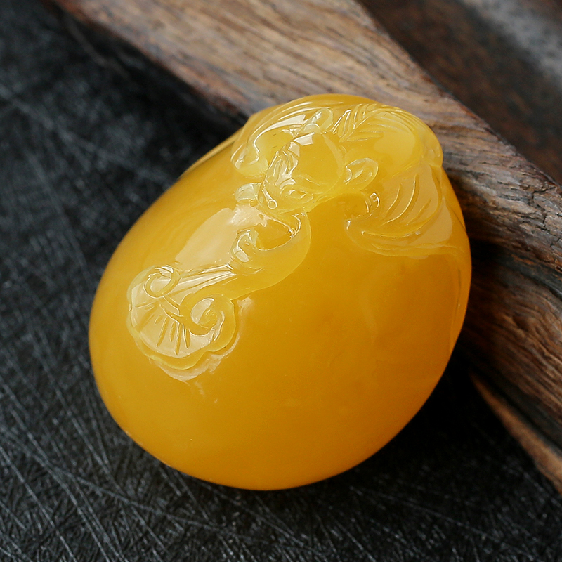 蜜蜡吊坠 - 红掌柜珠宝