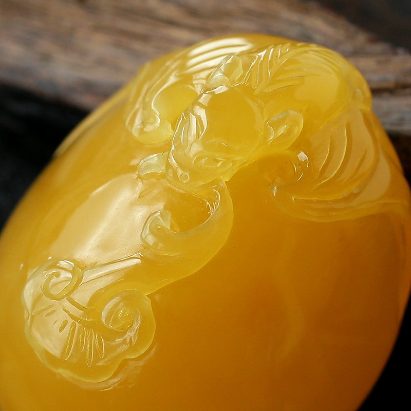 天然蜜蜡 - 红掌柜珠宝