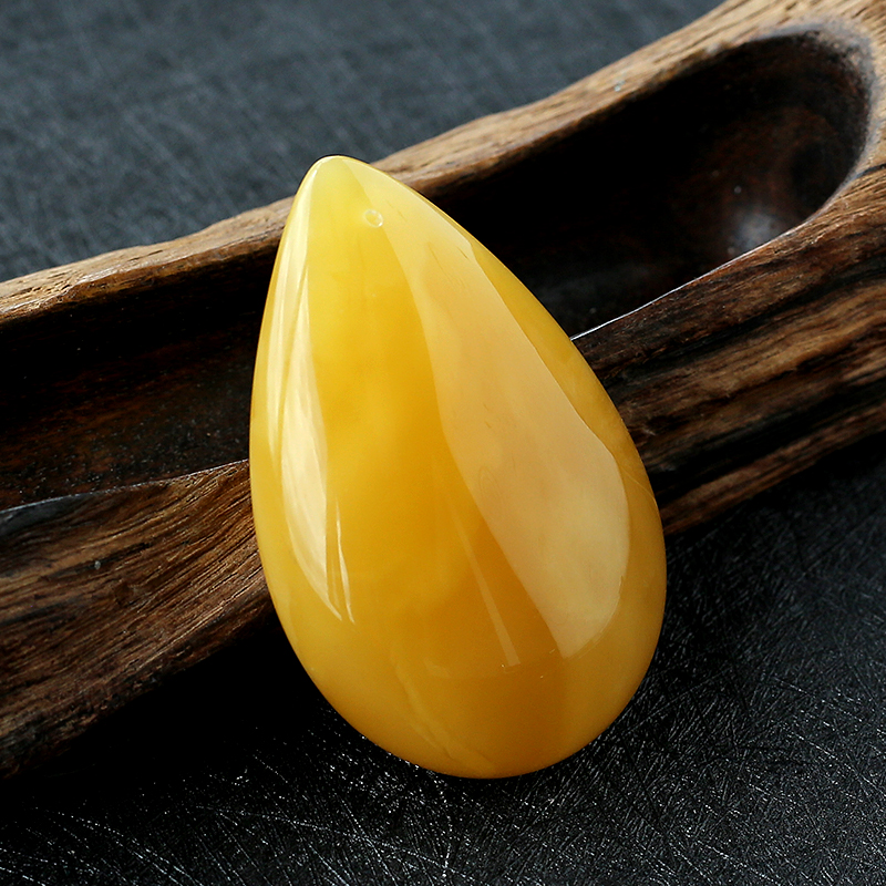 蜜蜡水滴 - 红掌柜珠宝