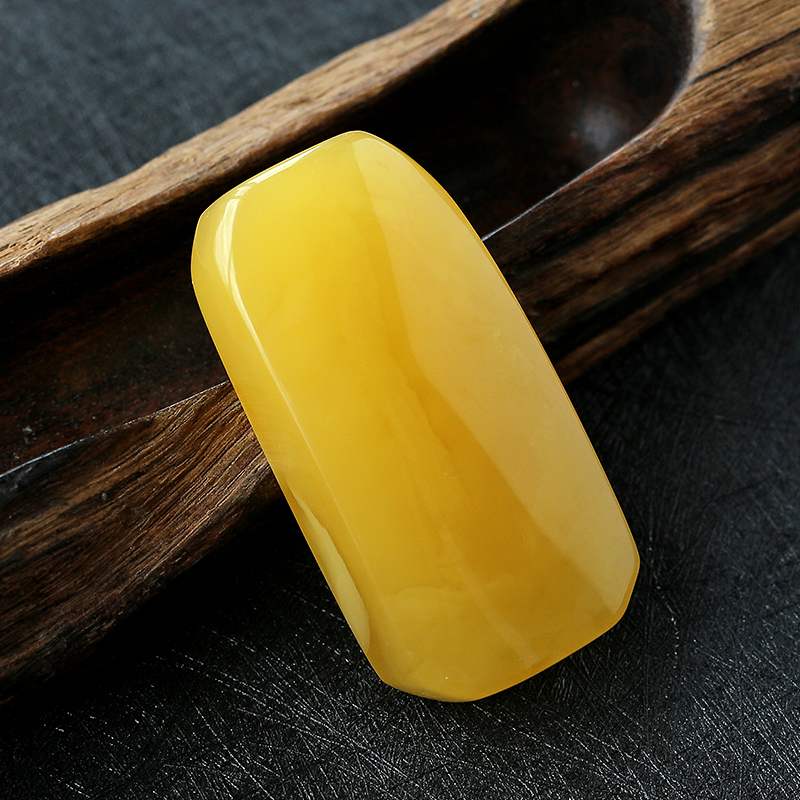 蜜蜡无事牌 - 红掌柜珠宝