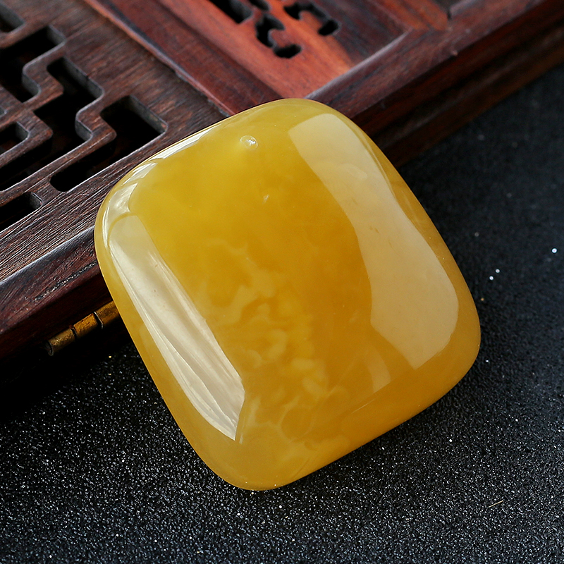 无事牌吊坠-红掌柜珠宝