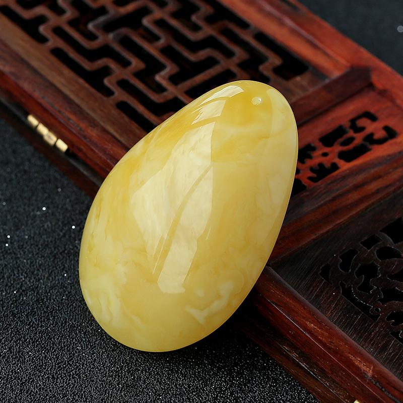 蜜蜡吊坠 - 红掌柜珠宝