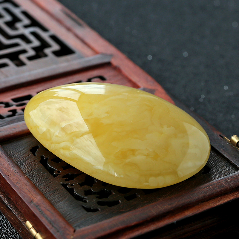 白花蜜蜜蜡 - 红掌柜珠宝