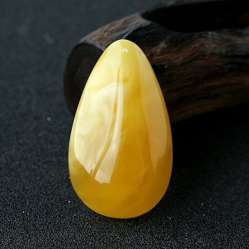 鸡油黄随形吊坠 - 红掌柜珠宝