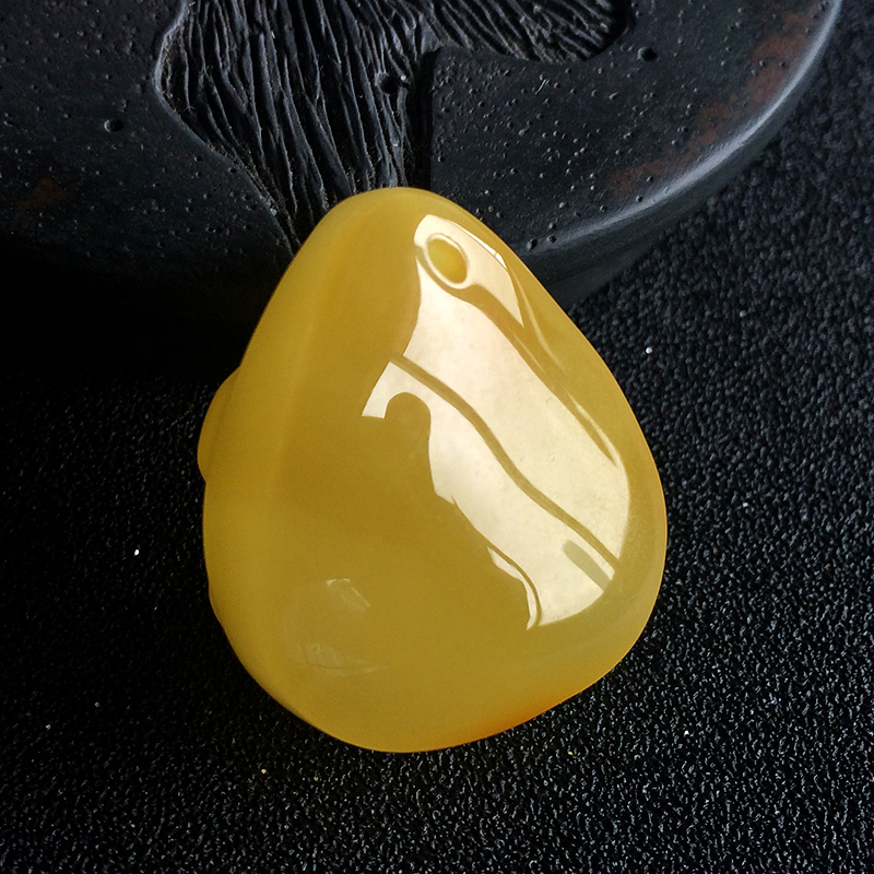 蜜蜡吊坠-红掌柜珠宝