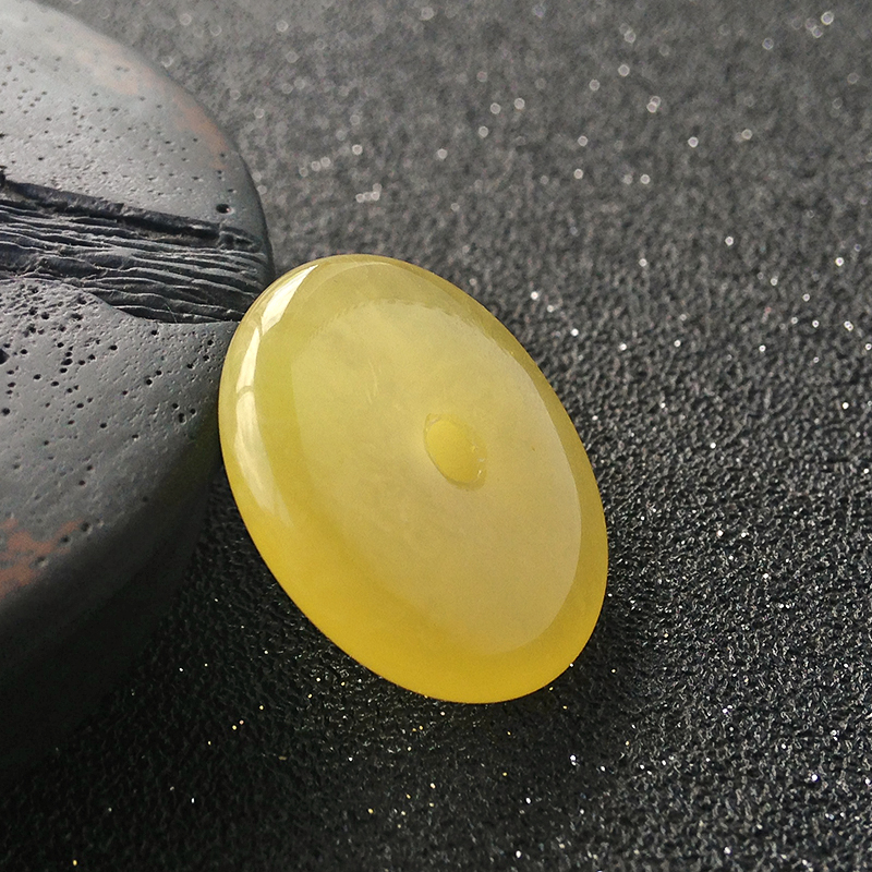 波罗的海蜜蜡挂坠-红掌柜珠宝