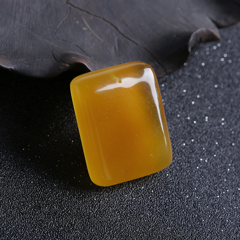 蜜蜡方牌-红掌柜珠宝