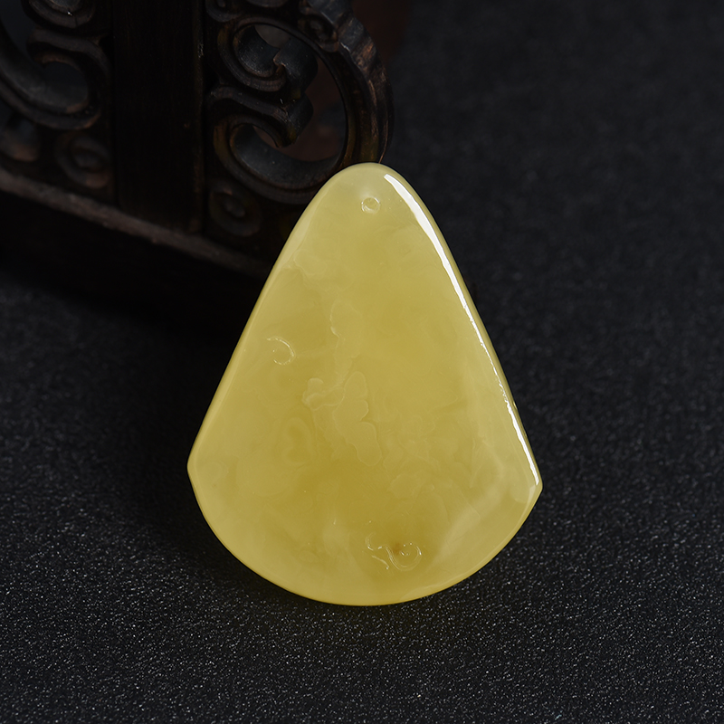 蜜蜡一品清廉-红掌柜珠宝