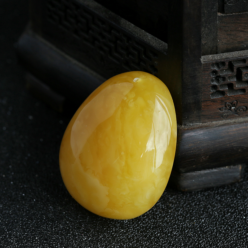 波罗的海天然蜜蜡随形吊坠 - 红掌柜珠宝