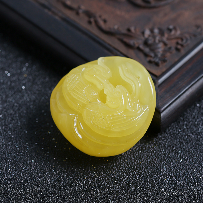 鸳鸯吊坠-红掌柜珠宝