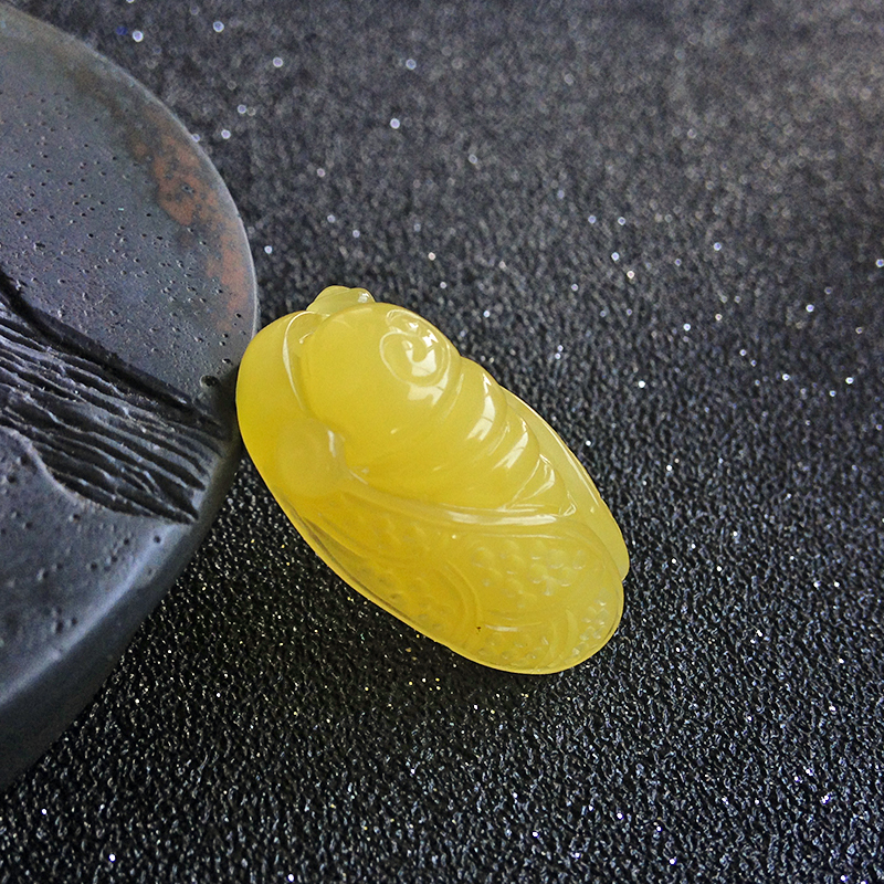 蜜蜡蝉吊坠 - 红掌柜珠宝